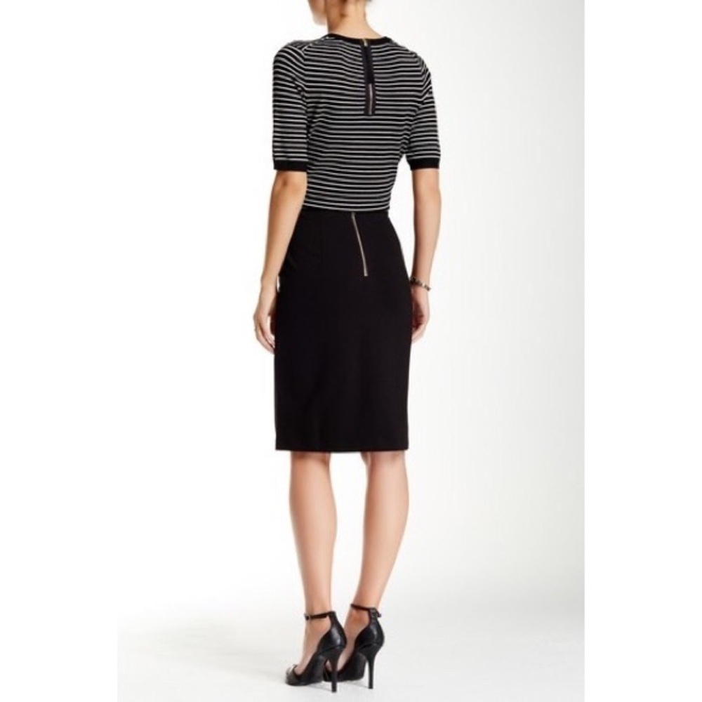 Nordstrom Philosophy Black Pencil Stretch Skirt 4